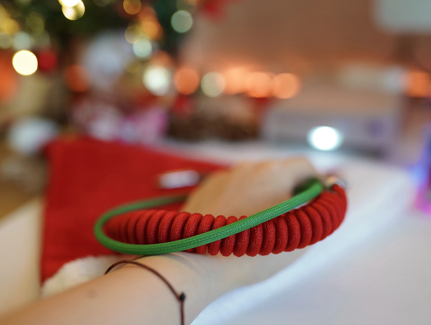 Fuera del estante GeekCable pure manual Teclado mecánico fiebre cable de datos tema serie matriz Navidad - imagen 5