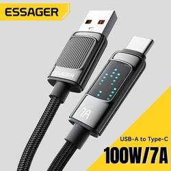 Cable USB-C 100W Carga Rápida Compatible Huawei P40 Pro P50 Honor OPPO