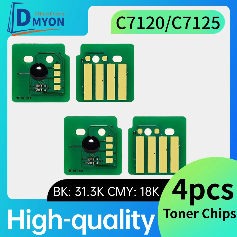 4 Uds chip para Xerox VersaLink C7120 C7125 C7130 cartucho de tóner 006R01828 006R01829 006R01830 006R01831 SA/E.EU tóner de impresora - imagen 2