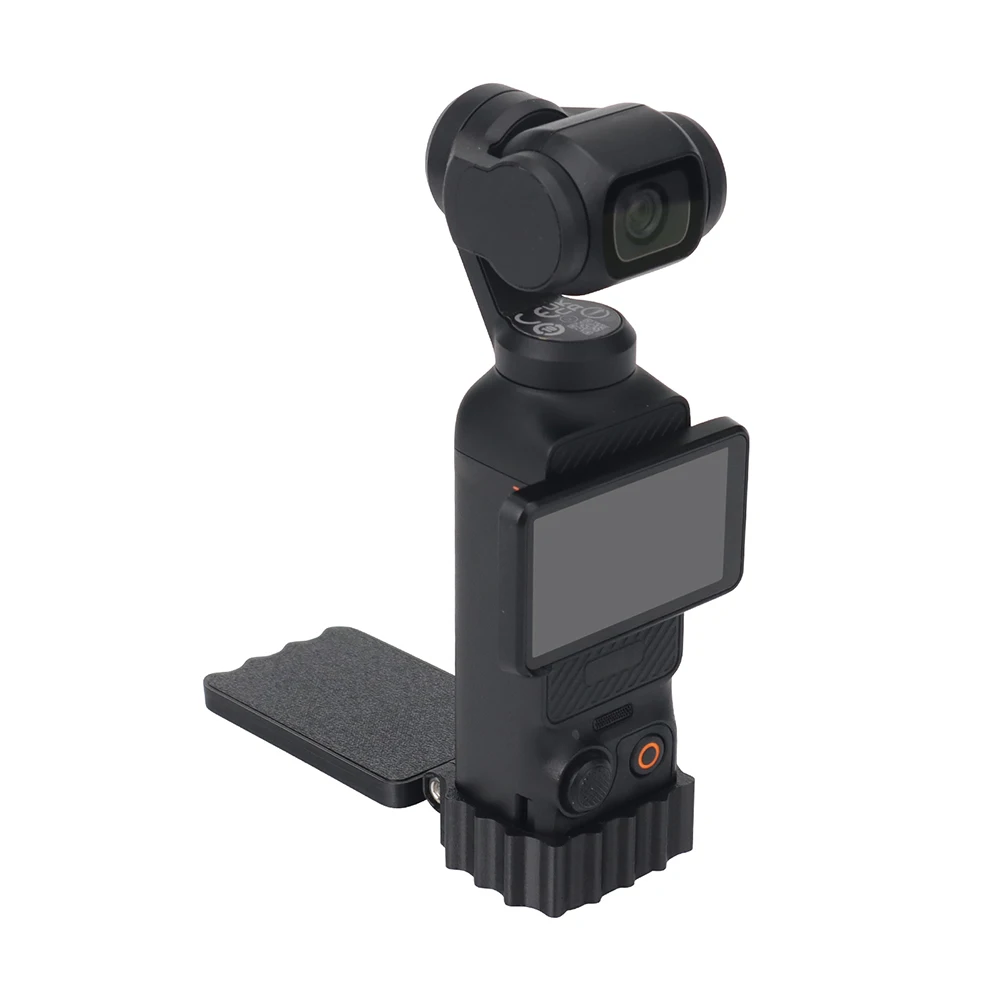 Soporte de montaje magnético para DJI OSMO Pocket 3 180 °   Soporte adaptador de expansión de soporte de cámara de plástico ajustable para Pocket 3