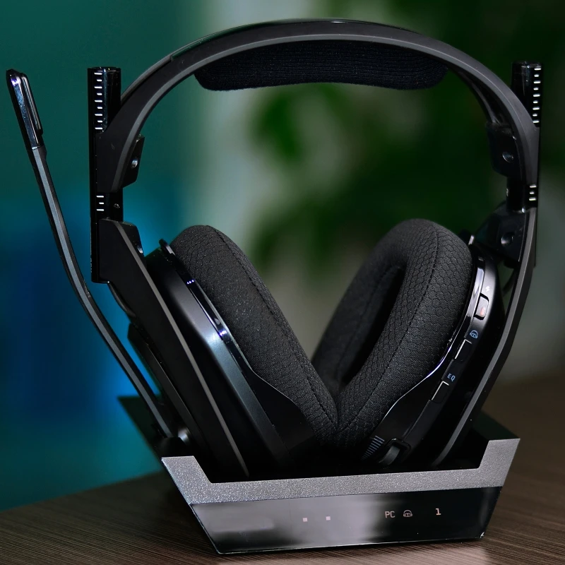 Almohadillas de repuesto para auriculares Logitech ASTRO A50 Gen3 Gen4, cubierta de cojín para auriculares, diadema - imagen 2