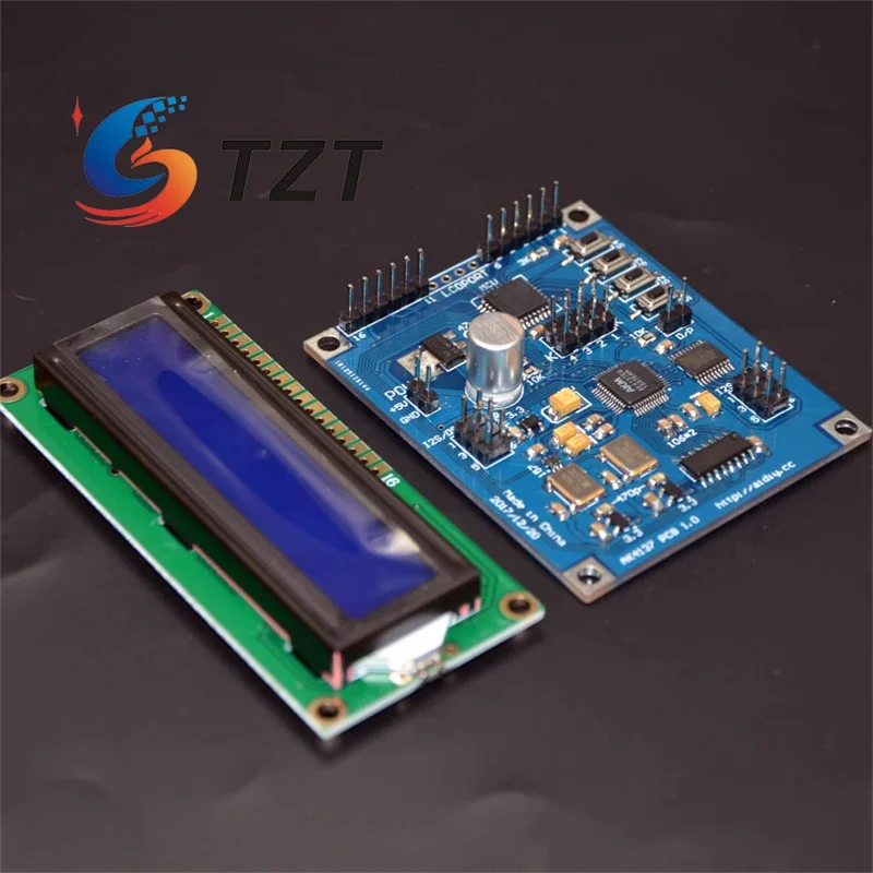 TZT AK4137 Convertidor de frecuencia de muestreo I2S/DSD (versión estándar) Entrada DoP de conversión PCM/DSD + 1602 LCD