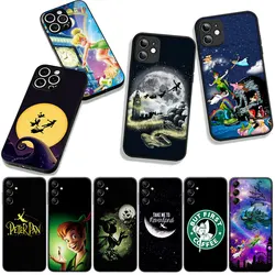 Funda Tinkerbell Peter Pan para Motorola Moto G54 G05 G24 G45 G55 G75 G85 G15 G57 G86 Power Edge 50 30 Fusion neo Pro