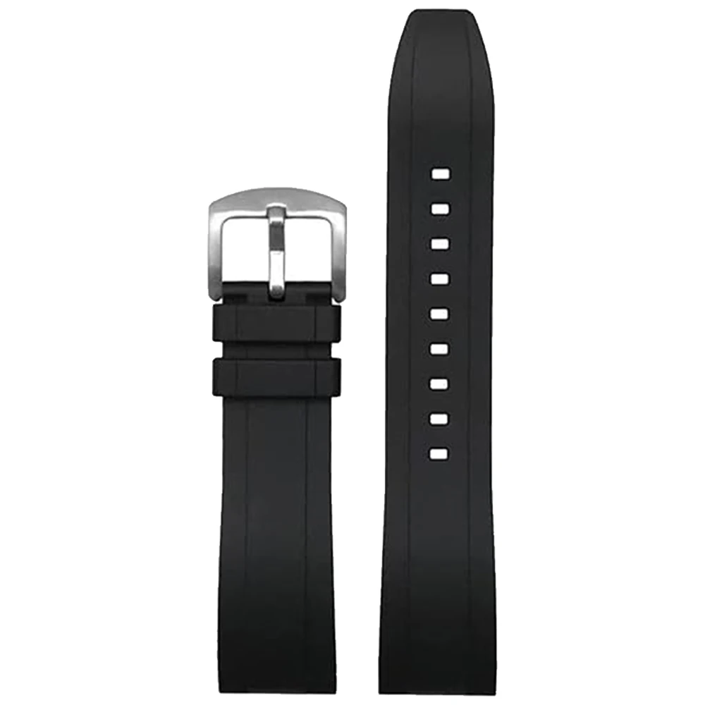 Correa de reloj de liberación rápida de 20mm y 22mm para hombres y mujeres, correa de goma de silicona deportiva, banda suave, accesorios transpirables, pulsera - imagen 5