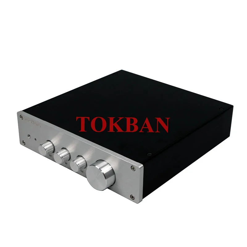 Tokban 2104 190*46*191mm carcasa de chasis de amplificador Digital totalmente de aluminio con perilla de Control de volumen carcasa de amplificador HIFI - imagen 4