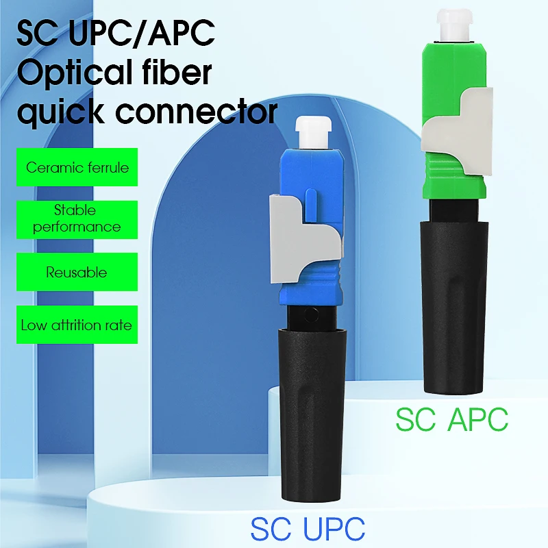 Conector rápido FTTH SC UPC/APC para fibra óptica modo único - imagen 5
