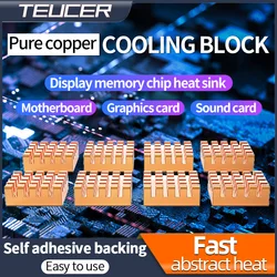 Disipador termico para GPUs y chips en cobre puro de alto rendimiento