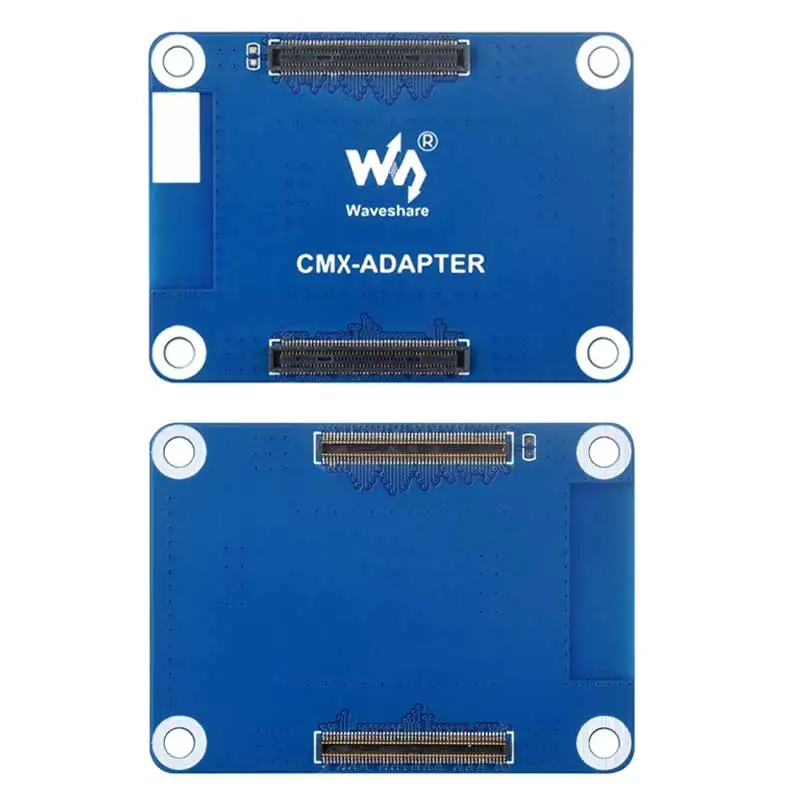 Adaptador Raspberry Pi CM5, placa de protección de puerto de interfaz, placa de prueba de espesor para Raspberry Pi CM4 CMX-ADAPTER Waveshare - imagen 3