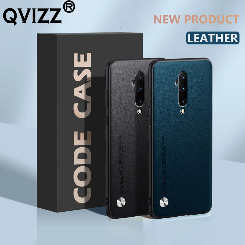Funda de cuero de lujo para OnePlus 7T Pro 7TPro HD1911 HD1913 HD1910, cubierta de teléfono de fibra de carbono con bordes suaves a prueba de golpes - imagen 3
