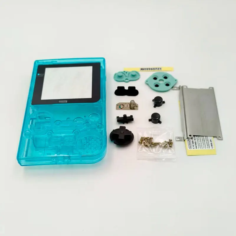Kit de carcasa de alta calidad para Gameboy pocket GBP con espejo de lente de cristal para Gameboy pocket GBP. Lente de pantalla LCD GBP - imagen 4
