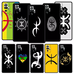 Funda Xiaomi Redmi Note – Bandera Amazigh de Silicona