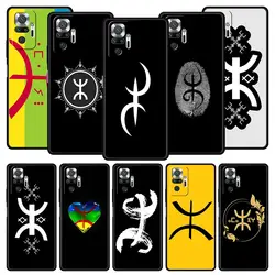 Funda Xiaomi Redmi Note – Bandera Amazigh de Silicona