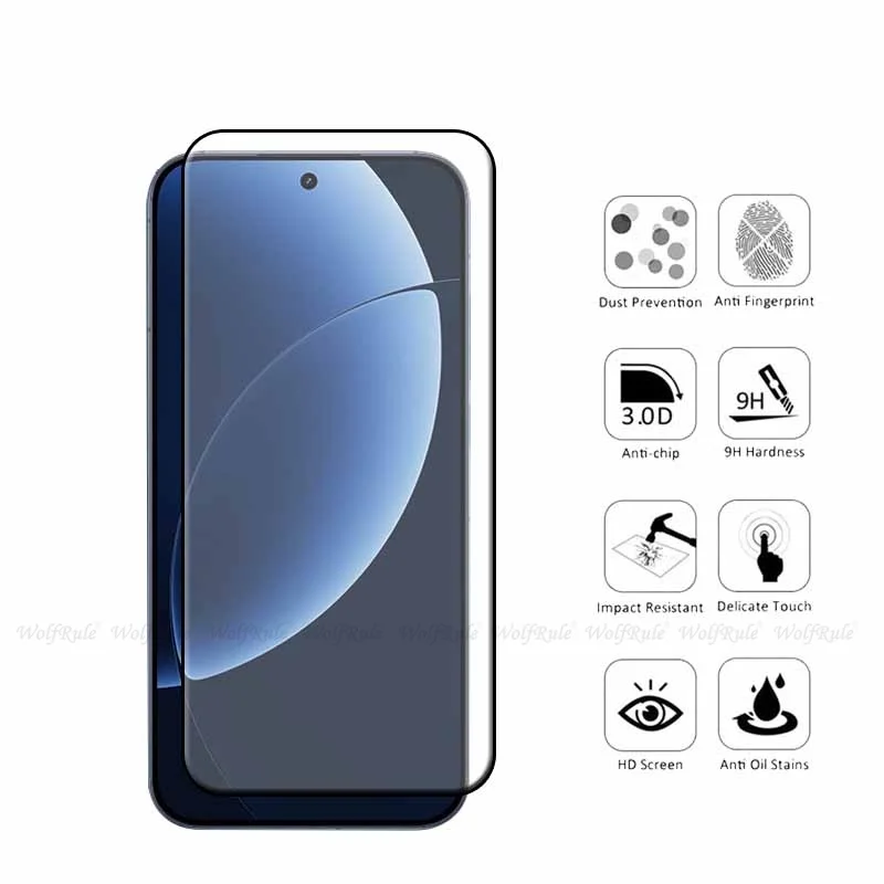 4 Uds para Realme GT 8 Pro vidrio Realme GT 8 vidrio templado Protector de teléfono cubierta completa pegamento 9H Protector de pantalla Realme GT 8 Pro - imagen 2