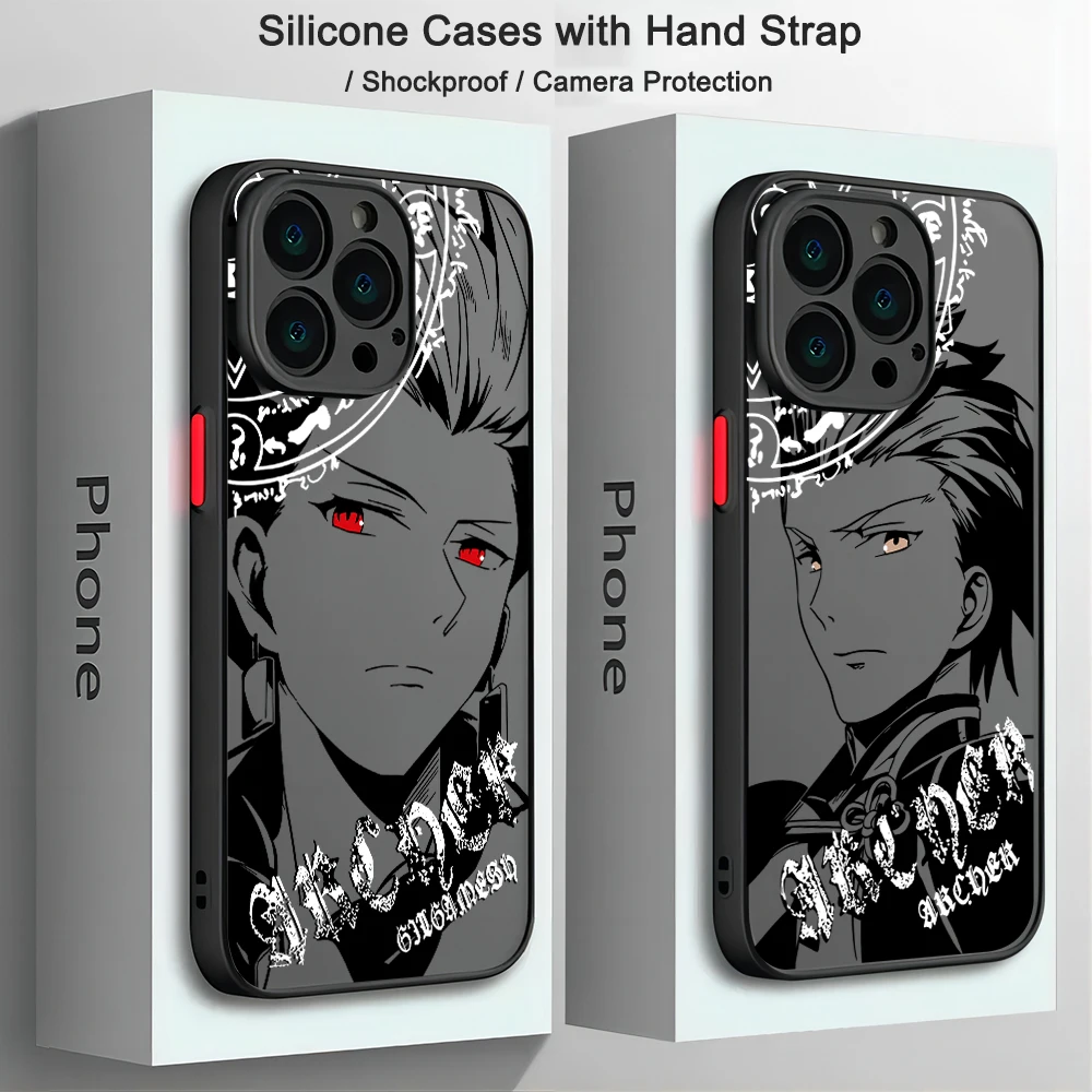 Funda de teléfono con dibujos de Anime Game OF-Fate Sabers para Samsung S24 S23 S22 S21 S20 S10 FE Note20 Note10 Plus Ultra Lite 5G - imagen 5