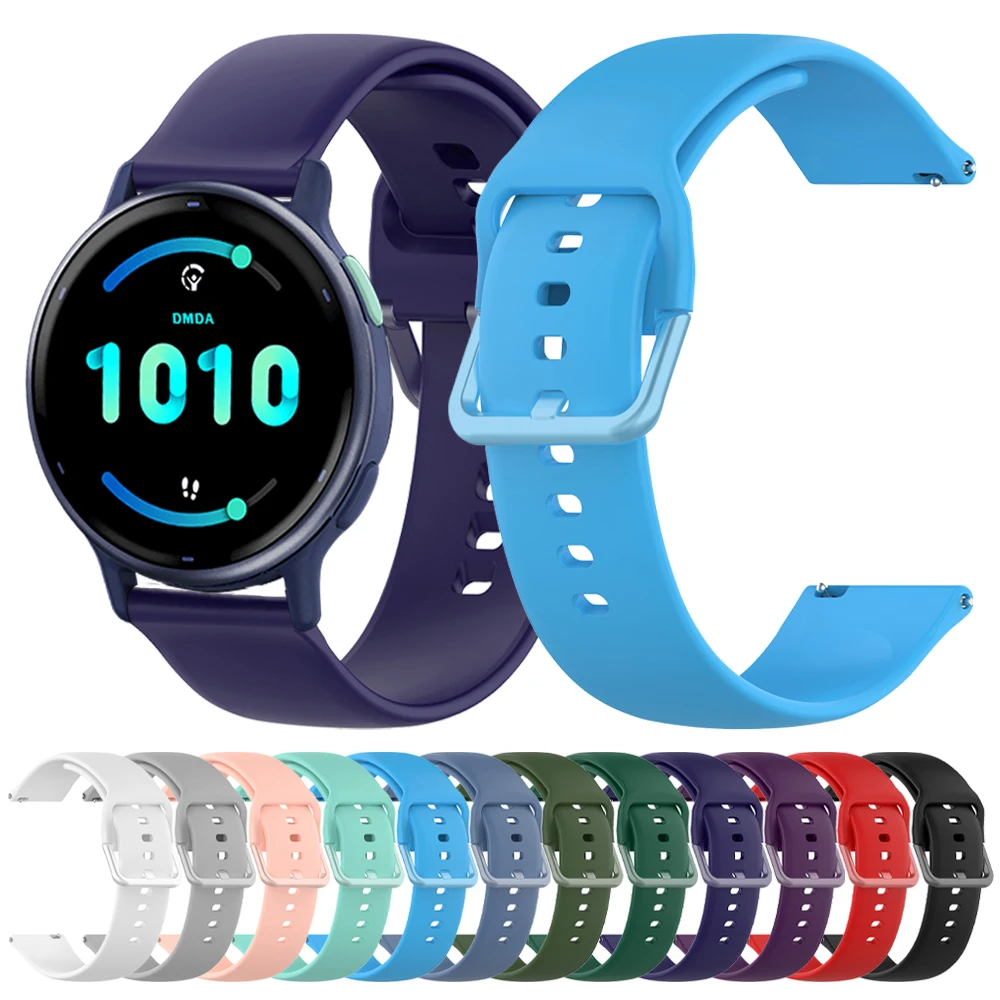 Correa de silicona de 20mm y 22mm para reloj Garmin Venu 3, pulsera deportiva de repuesto para Forerunner 165 265 255 Music Vivoactive 4