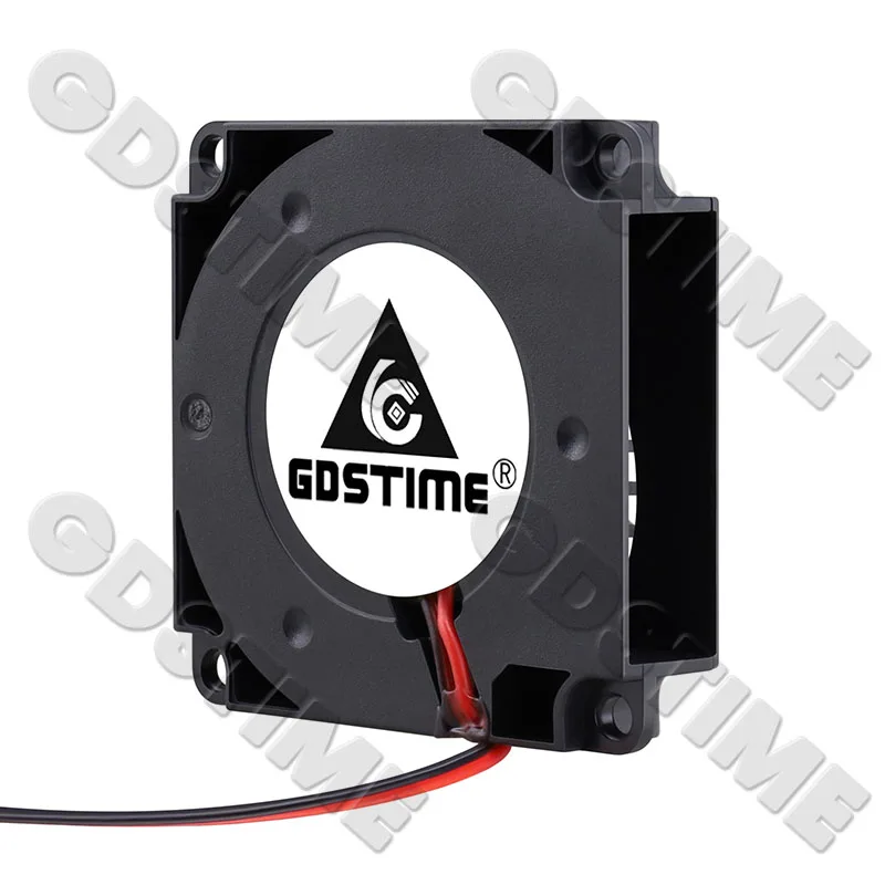 Gdstime 2 uds 40mm 24V ventilador de impresora 3D 40x10MM doble bola Turbo soplador 12000RPM enfriador de alta velocidad 4010 accesorios de impresora radiador - imagen 2