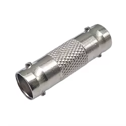 BNC-KK BNC cabeza de doble paso Q9 cabeza hembra recta conector a tope de videovigilancia BNC hembra a conector hembra BNC