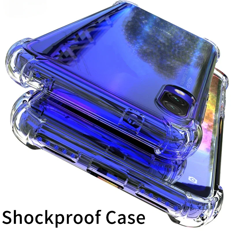 S20 S21 S23 S24 FE funda de silicona TPU transparente antigolpes para SAMSUNG GALAXY S21 S20 S10 5G S10E NOTA 8 9 10 PLUS cubierta transparente - imagen 5
