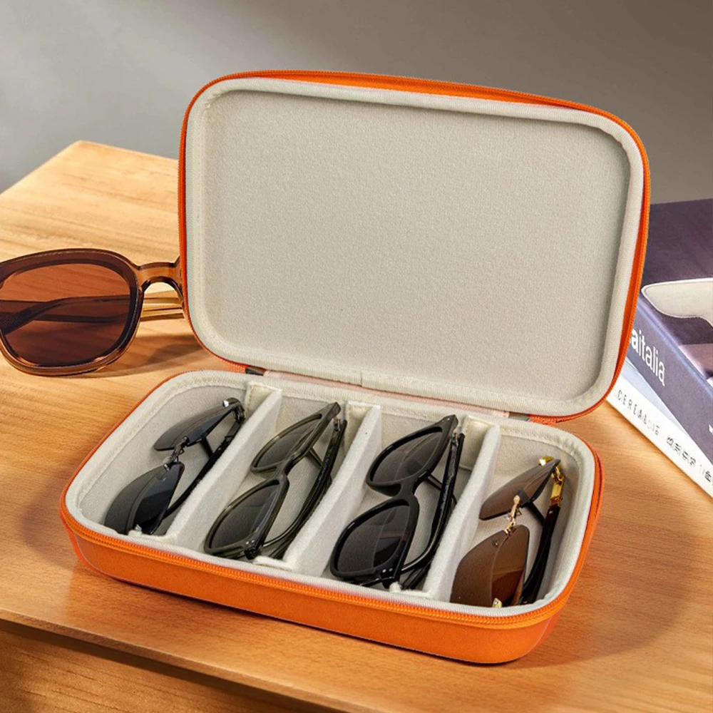 Estuche de almacenamiento duro para gafas de sol EVA, caja protectora para gafas oscuras, bolsa de transporte de viaje portátil - imagen 5