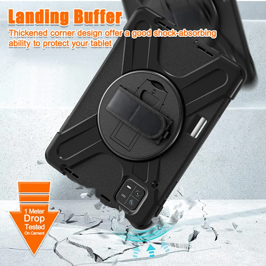Funda para Xiaomi Pad 6 11 "Mi Pad 6 Pro 2023 MiPad 6 Pro 11 pulgadas funda para niños resistente a prueba de golpes cubierta resistente con correa para el hombro - imagen 4