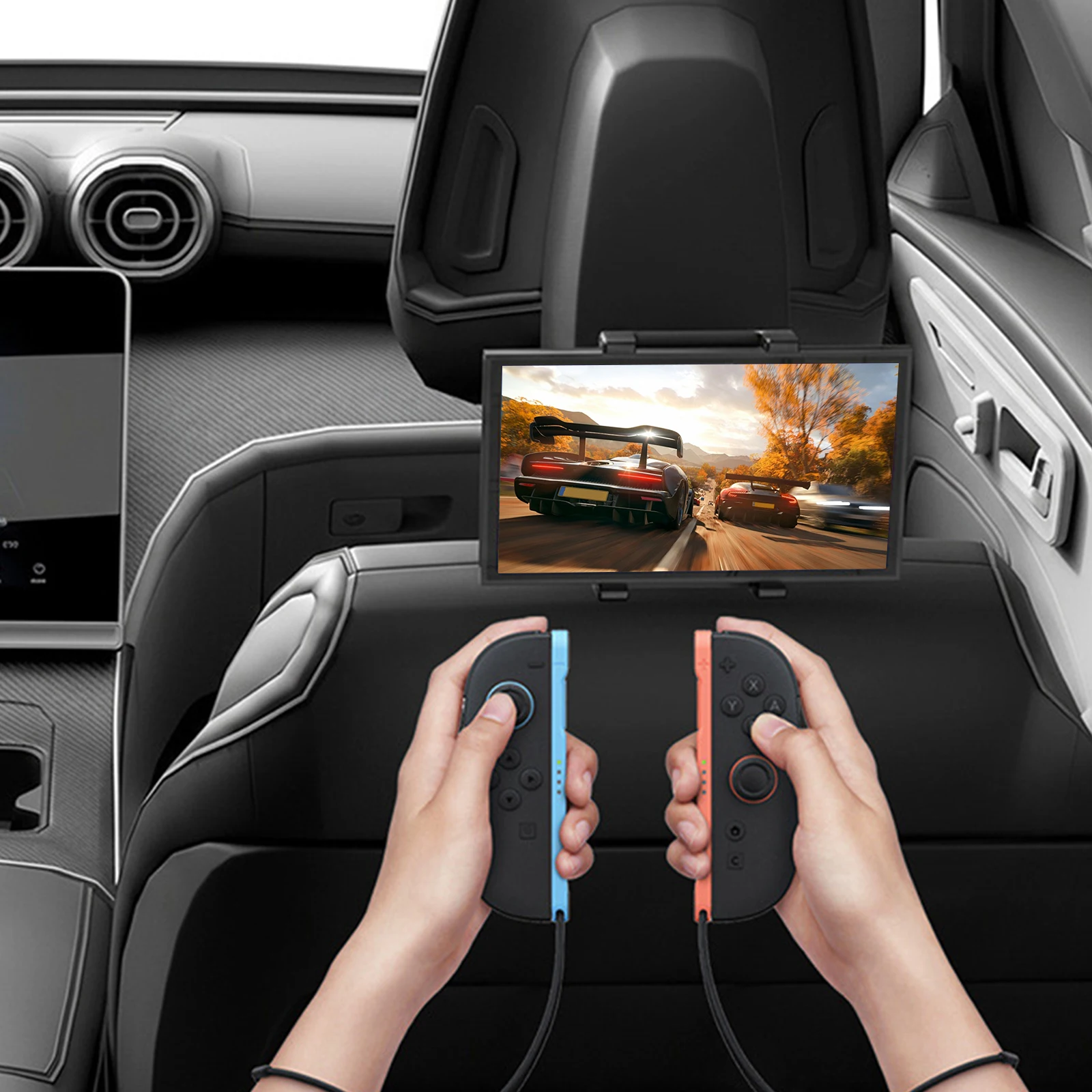 Soporte para reposacabezas de coche, soporte para consola de juegos, soporte portátil para Nintendo Switch2 para Switch/OLED - imagen 4