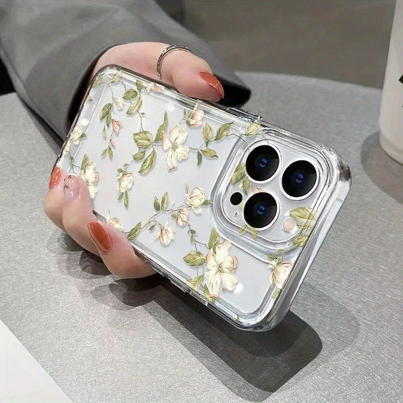 Bonita funda de teléfono con flor de primavera para Samsung S25 Ultra, fundas Galaxy S24 FE S23 S22 Plus A56 A36 A16 A55 A54 A53 A52S A35 A34 - imagen 5