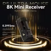 Ratón inalámbrico para juegos ATTACK SHARK R5 Ultra 39g de fibra de carbono 8K, PAW3950MAX, tasa de orolling inalámbrica de 8000Hz, DPI hasta 42000 - imagen 5