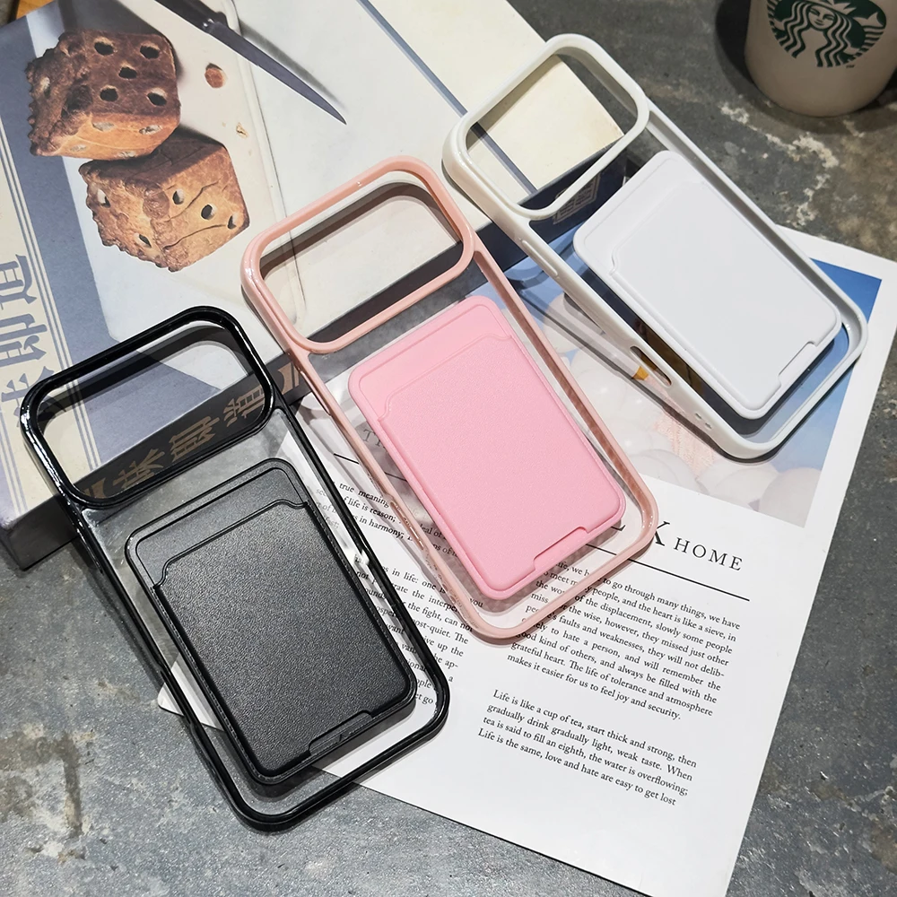 Funda de teléfono para Xiaomi Redmi 14C 13C 12C 4G Redmi Note 14 13 12 11 10 Pro Plus 5G Color caramelo tarjetero cartera cubierta a prueba de golpes - imagen 5
