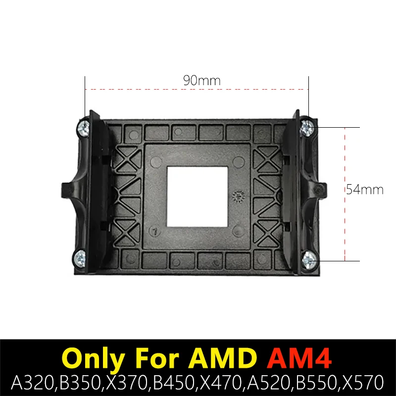 Soporte de Base de montaje para enfriador de CPU JUMPEAK para AMD Ryzen AM4 Intel LGA 1700 1150 1151 115x 1366 2011 2066 X79 X99 - imagen 3