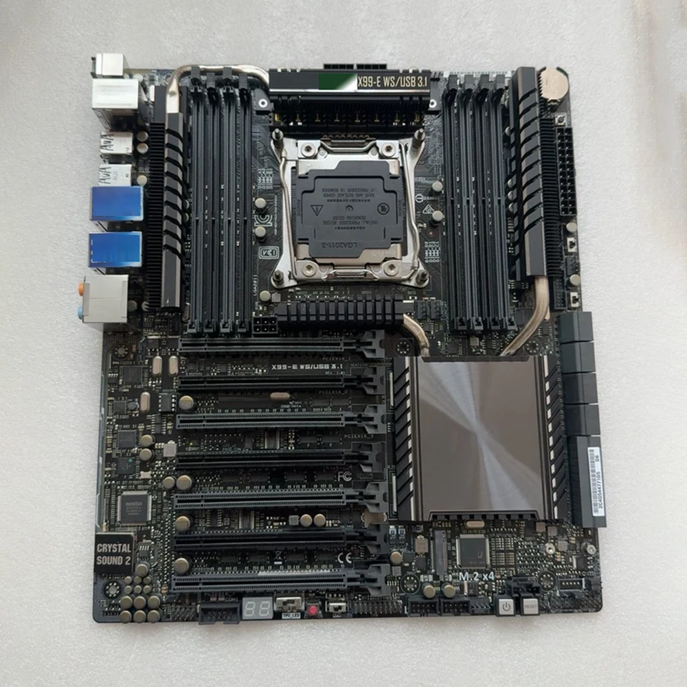 Placa base de estación de trabajo X99 compatible con CPU v3v4 X99-E WS/USB3.1 - imagen 5