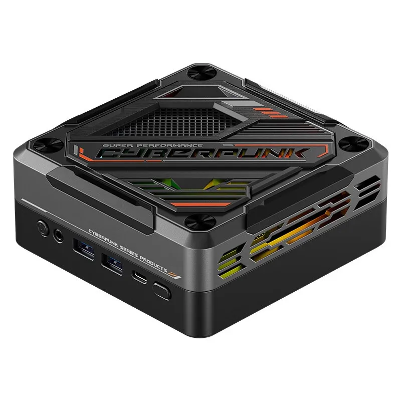 BEBEPC Mini PC para juegos con AMD Ryzen7 8845HS 2xDDR5 1xM.2 NVME compatible con computadora compacta con 1xHDMI para Office Win10pro Ready - imagen 5