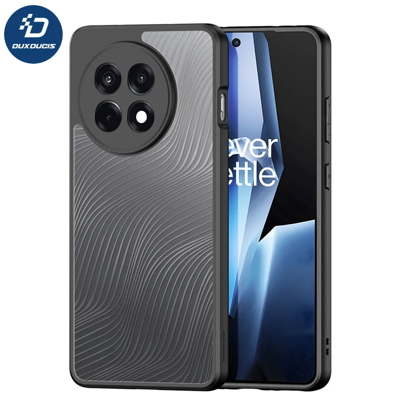 Para OnePlus Ace 5,5 Pro, 13R Funda mate DUX DUCIS PC antihuellas + TPU cubierta trasera protectora mate