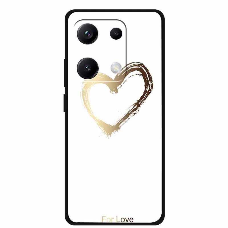 Para Redmi Note 14S funda de lujo TPU funda trasera de silicona suave fundas de teléfono para Xiaomi Redmi Note14S Protector encantador parachoques Coque - imagen 4