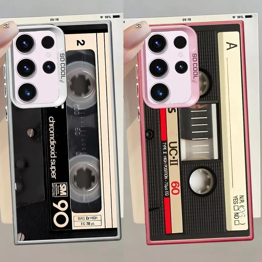 Funda de teléfono de carcasa suave para Samsung Galaxy S23 Note 20 Ultra S22 Ultra S20 FE S25 S21 S24Ultra S24 FE S25Plus patrón de cinta de la suerte - imagen 4