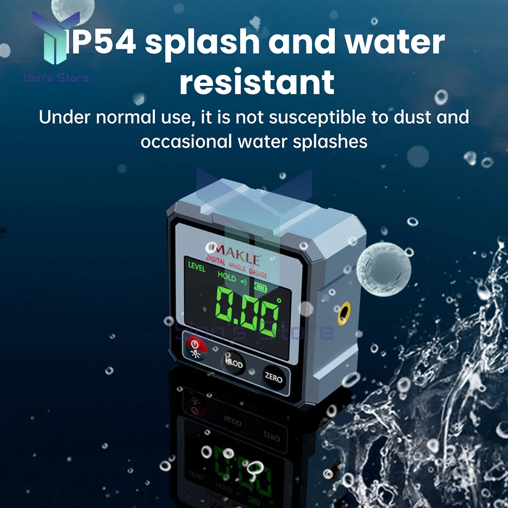 Transportador Digital, inclinómetro, regla de nivel láser, inclinómetro, Base magnética, goniómetro, buscador de ángulo magnético - imagen 2