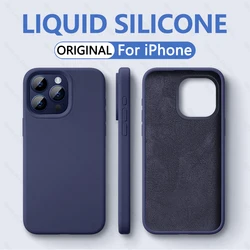 Funda Antigolpes Silicona Líquida Compatible iPhone – Protección Total