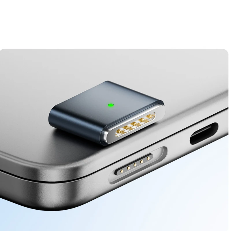 Conector adaptador de cargador magnético PD100W 20V 5A USB tipo C a Magsafe 3/2 para Mac book lapgop Macbook Air/Pro M1/M2/M3/M4 - imagen 3