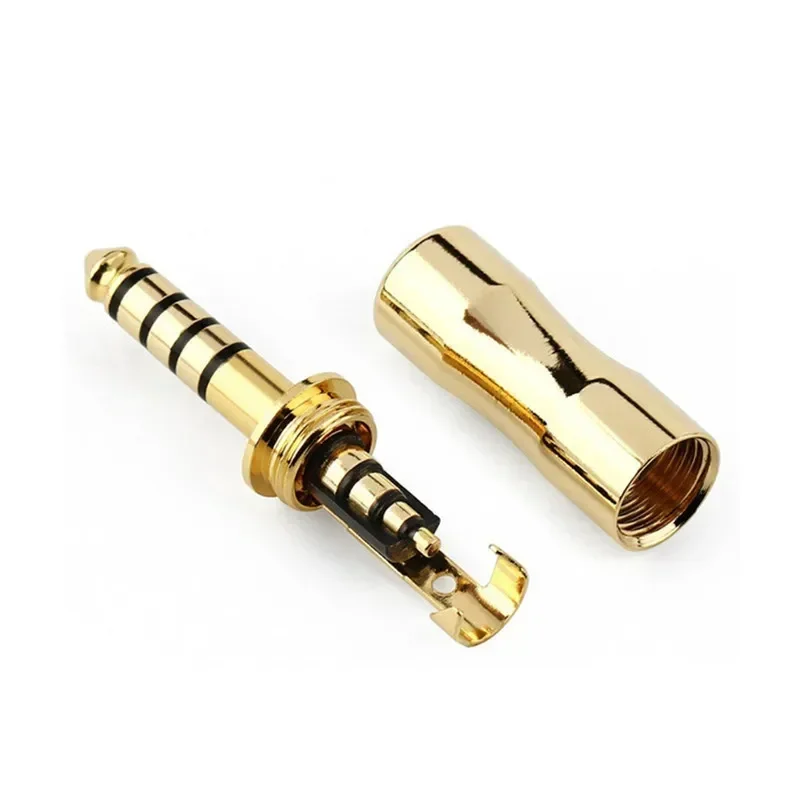 Conector de Audio Jack de 4,4mm de cobre de alta calidad, interfaz equilibrada, conector macho, Terminal de altavoz, conectores de 5 polos, electrónica de consumo - imagen 3