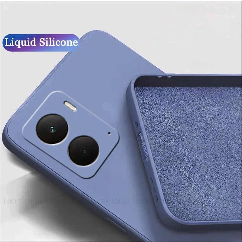 Para Realme P3 5G funda OPPO Realme P3 5G Capas nuevo teléfono parachoques trasero Original silicona líquida TPU Fundas suaves Realme P3 5G - imagen 3