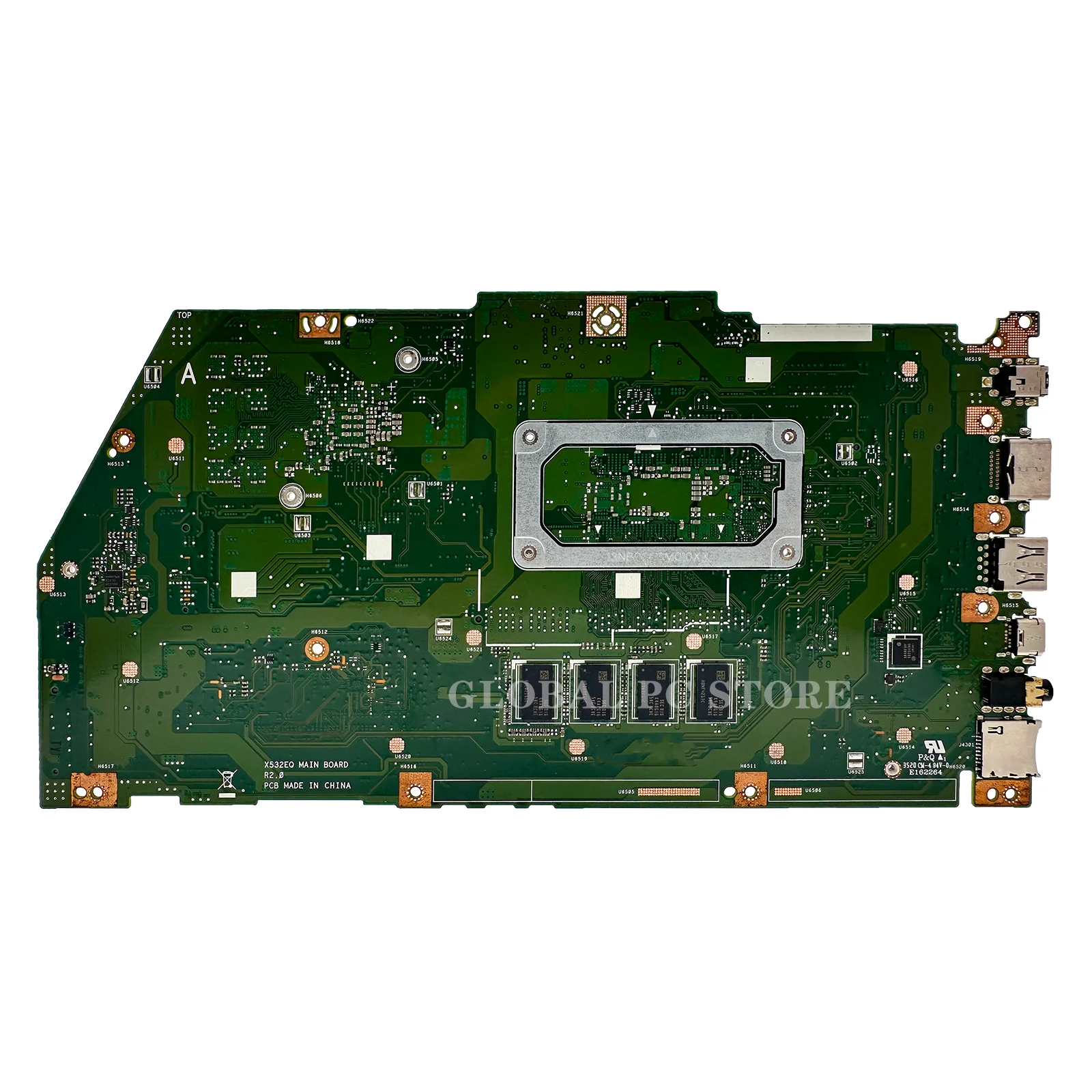 Placa base X532E para ASUS X532EQ K532EQ S532EQ V532EQ placa base para ordenador portátil i5 i7 11. a generación GPU-V2G RAM-4GB/8GB GPU-V2G - imagen 4