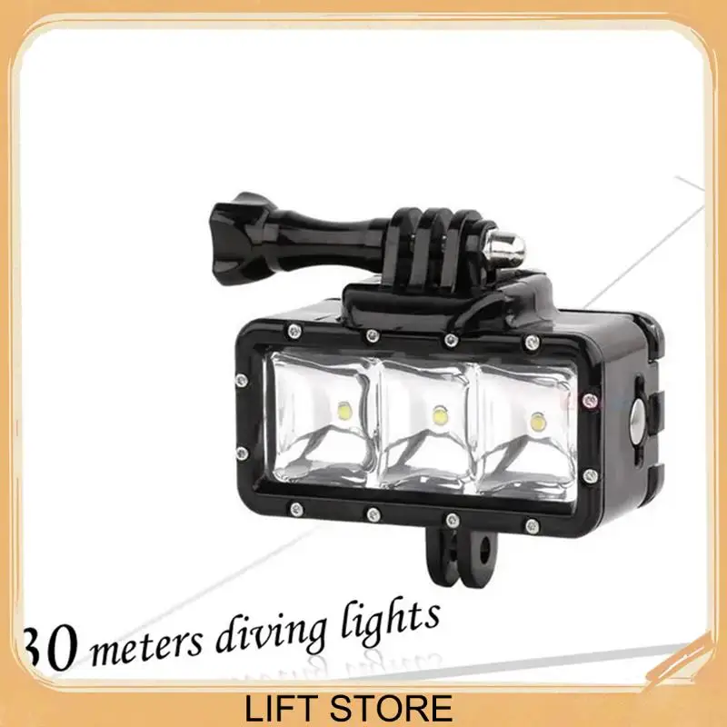 BTLIFE-luz de relleno LED impermeable para buceo, luz nocturna subacuática para Gopro Hero5/4 LED SJ4000 DJI Osmo, cámara de acción - imagen 3