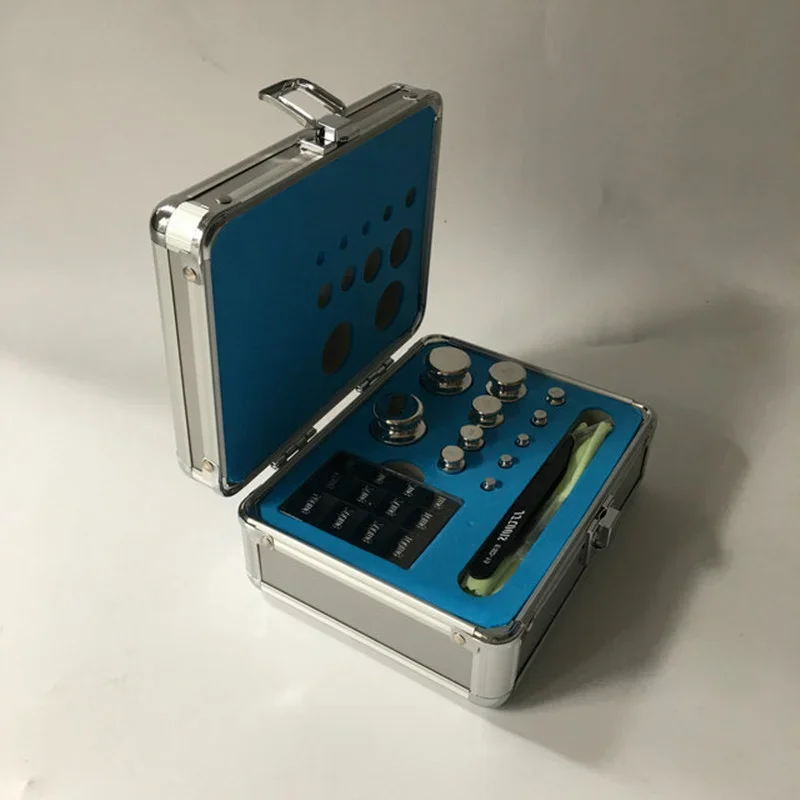 Calibración de equilibrio, juego de pesas no magnéticas, 100g-1mg, código legal del grupo, pesas sólidas de acero inoxidable 304 de grado F1 - imagen 3