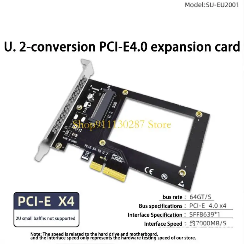 Tarjeta enlace J1HC PCIe versión YOU.2 con conexión recta para transferencia rápida datos y plan resistente a los - imagen 2