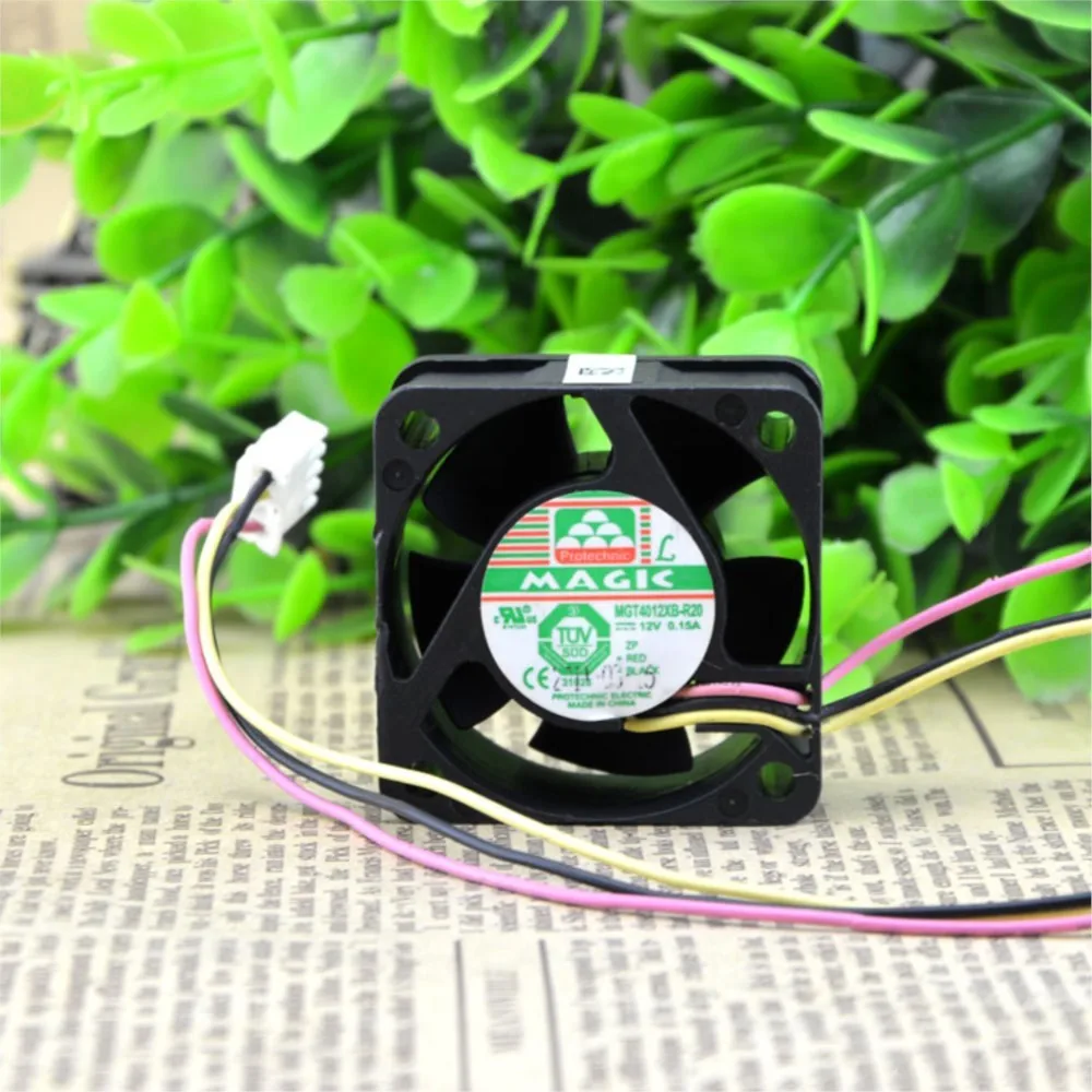 Para Yong Li MGT4012XB-R20 40 mm 12 V 0.15 A Doble Bola Ventilador de Refrigeración Electrónica, Servidores Computadoras - imagen 4