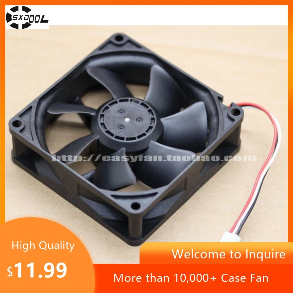 Para ventilador de refrigeración NMB 08025SS-24N-AL 8025 24V 0.12A, 80x80x25mm para impresoras e aplicaciones industriales - imagen 5