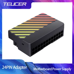 Adaptador ATX TEUCER ARGB 24 pines 90° para placa base