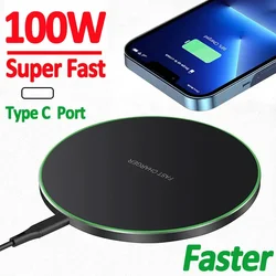 Base Carga Inalámbrica Rápida Compatible iPhone Samsung Xiaomi