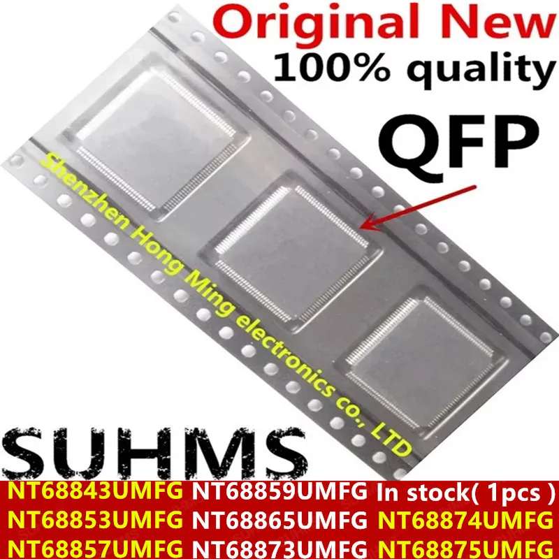 (1 pieza) 100% nuevo NT68843UMFG NT68853UMFG NT68857UMFG NT68859UMFG NT68865UMFG NT68873UMFG NT68874UMFG NT68875UMFG QFP