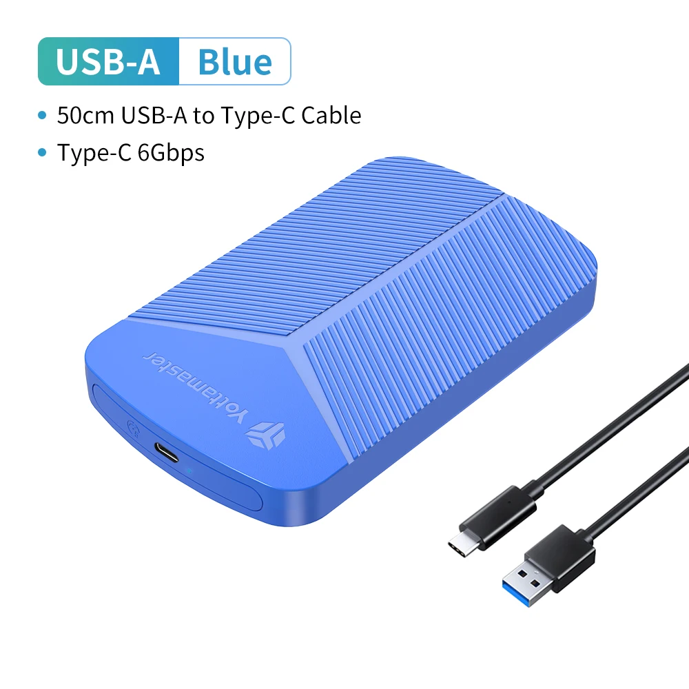 USB A to C Blue
