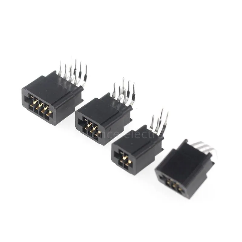 Ranura Conector Tarjeta Edge Paso 2.54mm 8/10/12/16/18/20pin PCB Enchufe Dedo Dorado Agujeros Pasantes 5 uds - Vista principal del producto